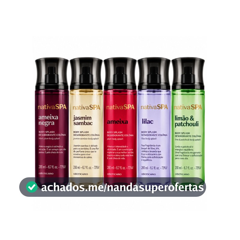 Nativa SPA Body Splash – Encontre o Aroma que Combina com Seu Estilo