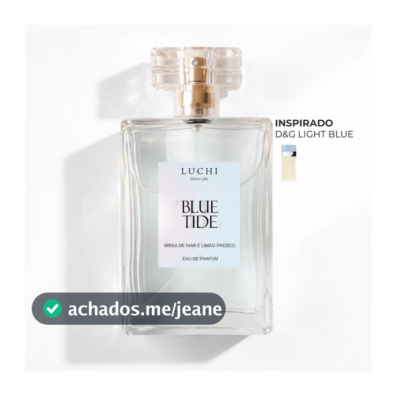 Perfume Feminino Blue Tide Luchi Parfum (Aroma importado) - Alta fixação