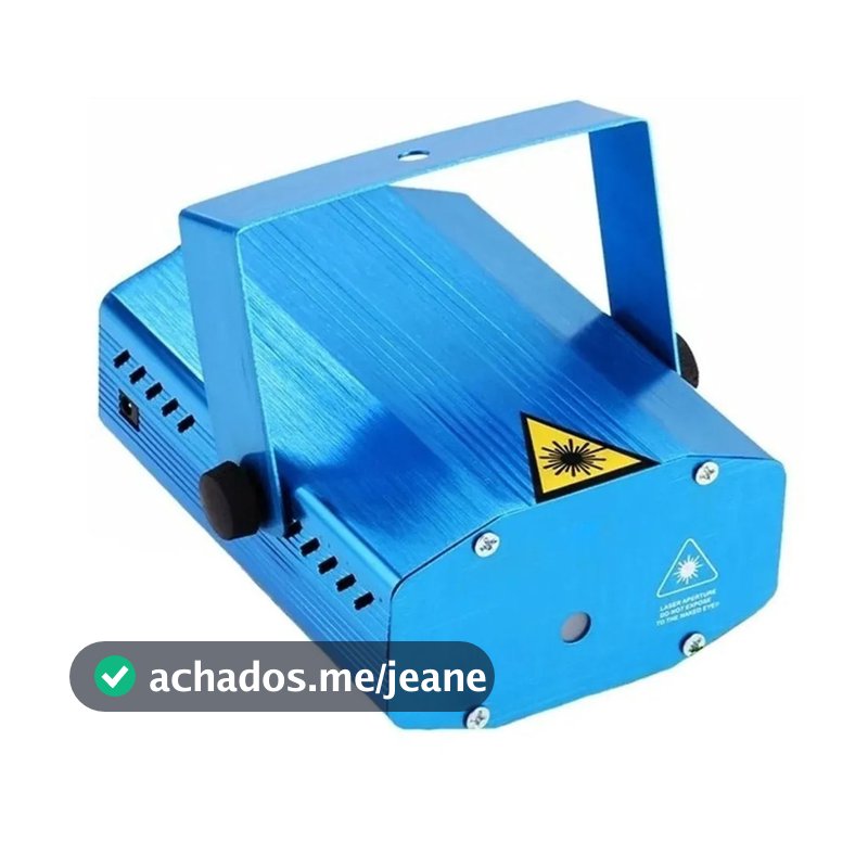 Mini Projetor Laser LED Holográfico Natalino com Tripé