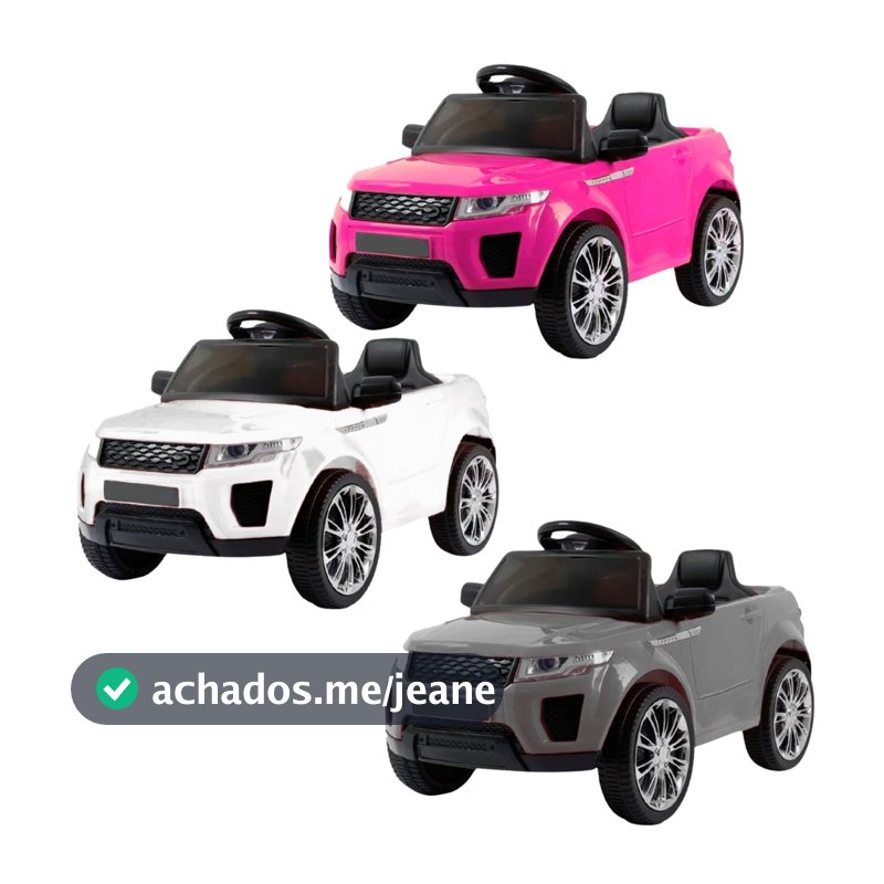 Carro Elétrico Infantil Land Rover (BIVOLT) - Zippy Toys