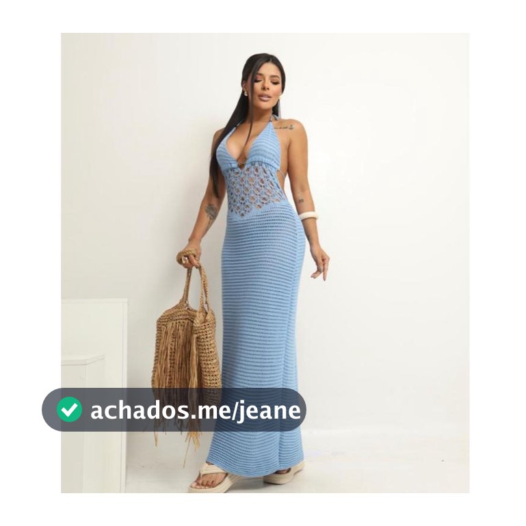 Vestido Saída de Praia Feminino Rendado Moda Verão Crochê Vestido Praia Moda Feminina