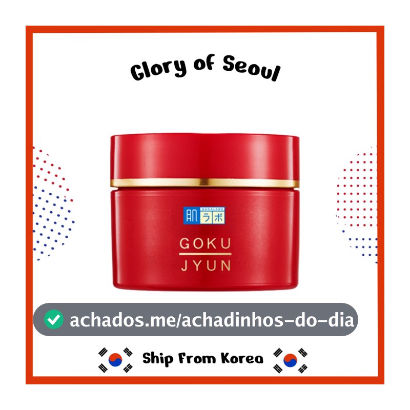 HadaLabo Gokujyun Creme Lifting Envelhecimento 50g