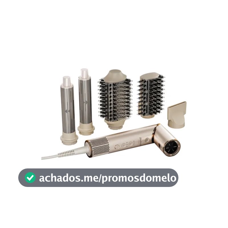 Secador De Cabelos 4 Em 1 Dobrável Psc3500 Motor BLDC Philco