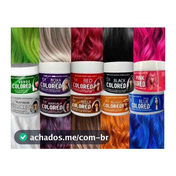 Máscara Tonalizante 100% Natural Sem Química