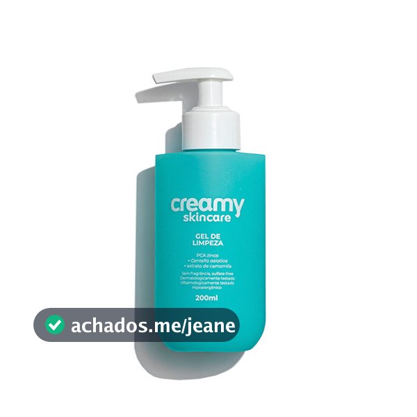 Gel de Limpeza Antiacne - Creamy Skincare - 200ml