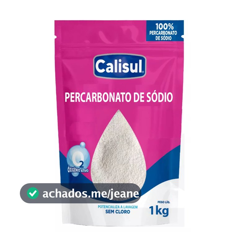 Percarbonato de Sódio Calisul - Limpeza Versátil e Eficaz