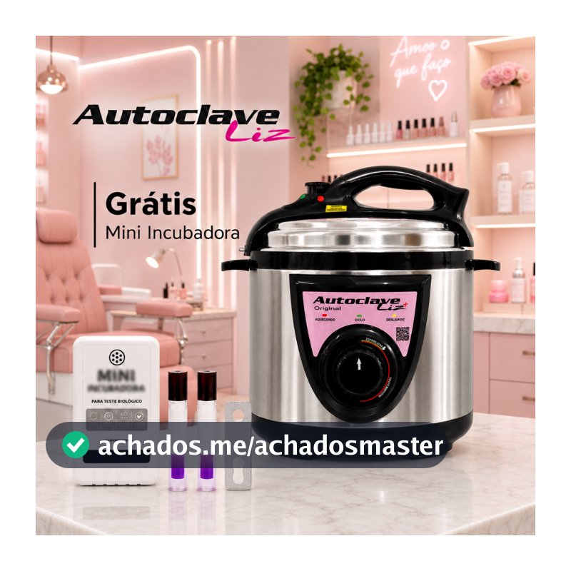Autoclave liz com incubadora
