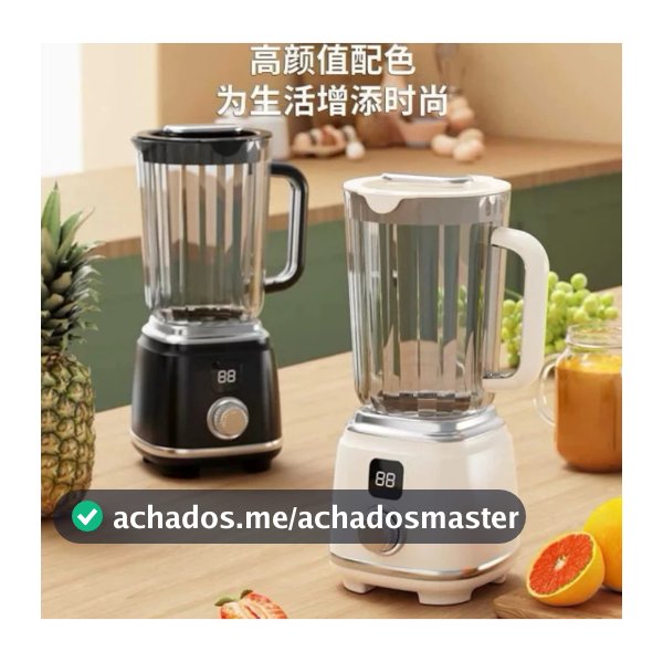 Liquidificador Triturador Compacto para suco com Led - suco e frutas Bivolt 600ml   novo ZZJ