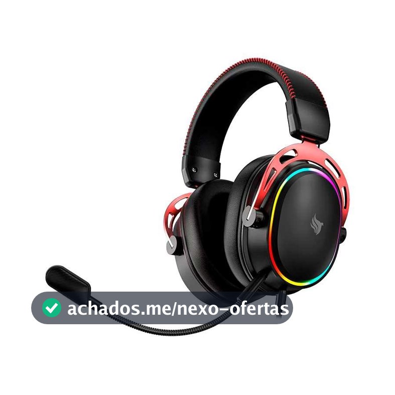 Headset Gamer Pichau Vega Pro 7.1, Drivers 50mm, Preto, PCH-VGAP-BL01