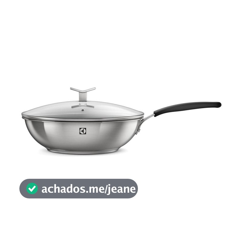 Panela Wok Antiaderente Electrolux Design 28 cm Wok Antiaderente Electrolux Design 28 cm