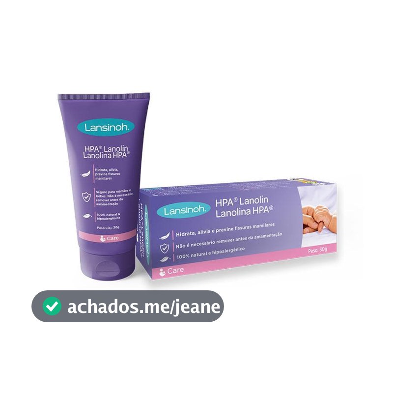 Pomada para Mamilos De Lanolina Hpa Lansinoh 30g