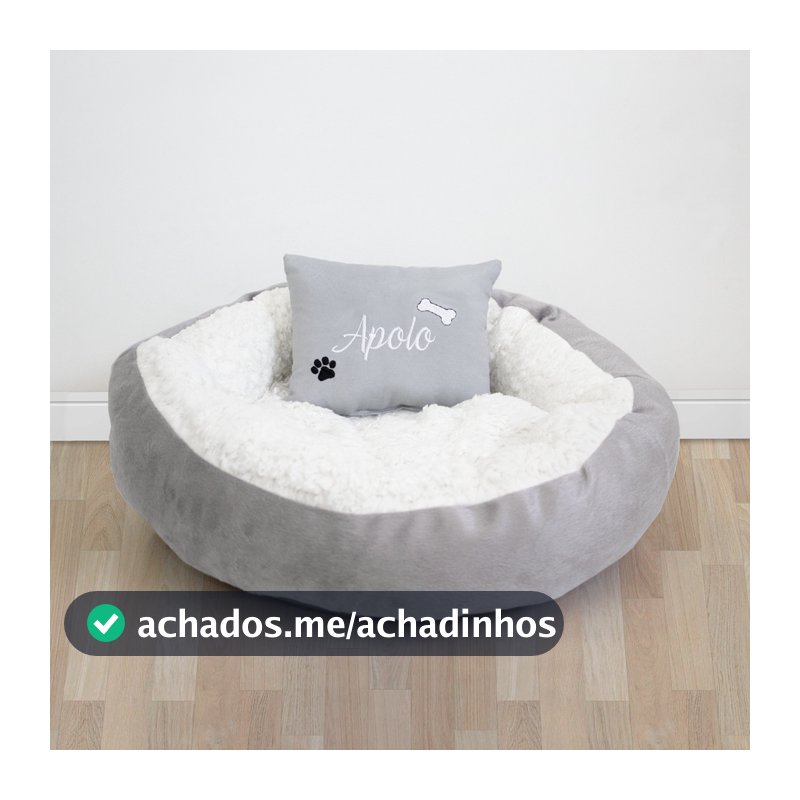 Cama Pet P e Almofada Avulsa Personalizada | Cama 45 x 45  | Cama para Cachorro e Gato | MG