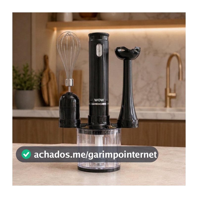 Mixer Vertical Processador De Alimento Turbo 110v