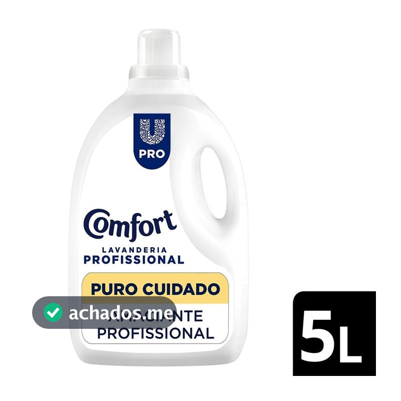 Amaciante Comfort Lavanderia Profissional Puro Cuidado 5L