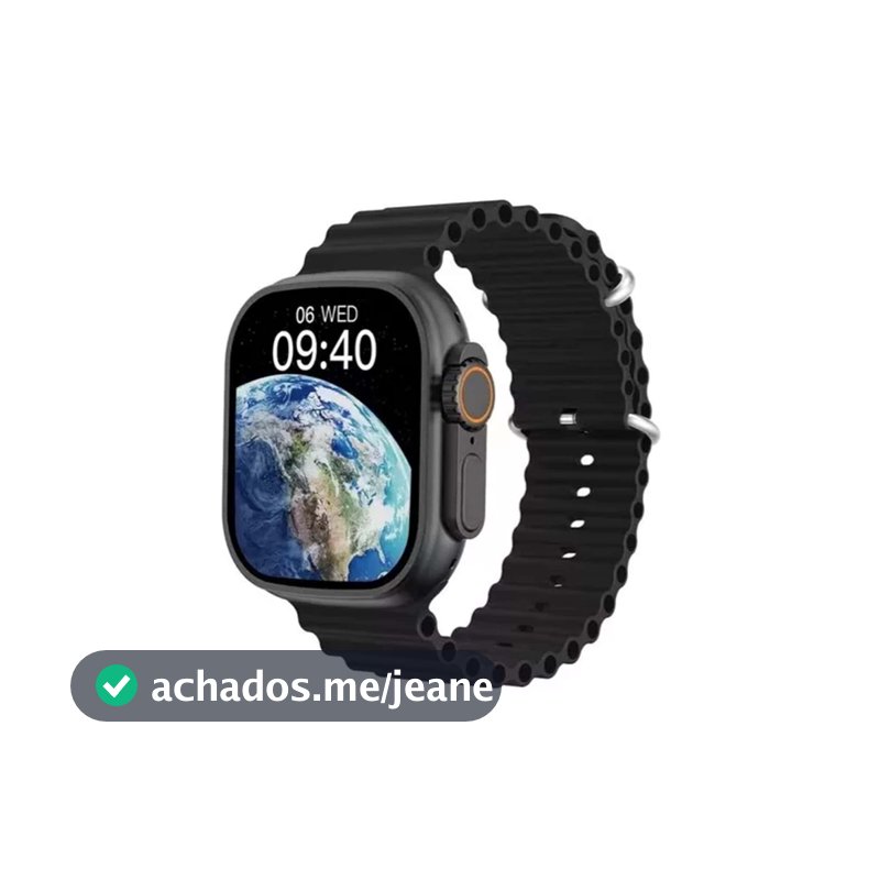 T900 Ultra Smartwatch S9 Ultra Relógio Inteligente 49mm Estoque em São Paulo disponível para pronta entrega