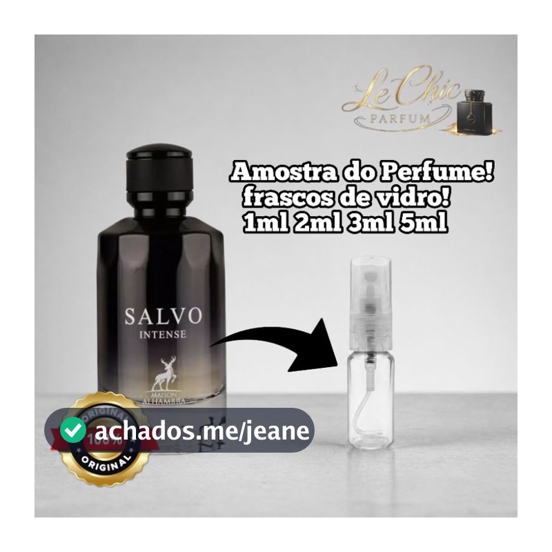 Salvo Intense Eau de Parfum Maison Alhambra - Perfume Árabe