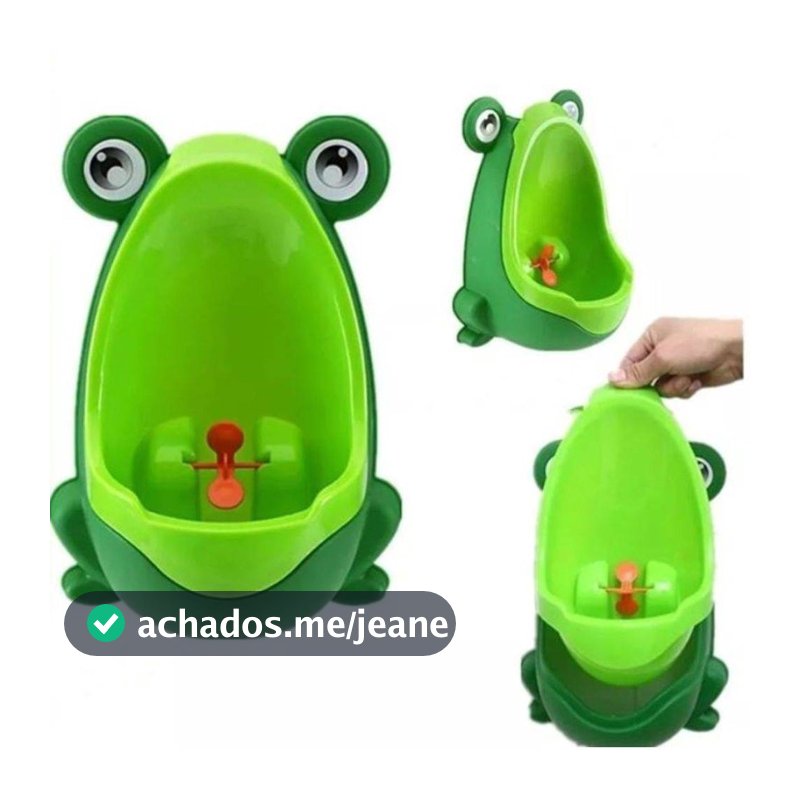Penico de Sapinho Mictório Infantil Sapo Menino--3764