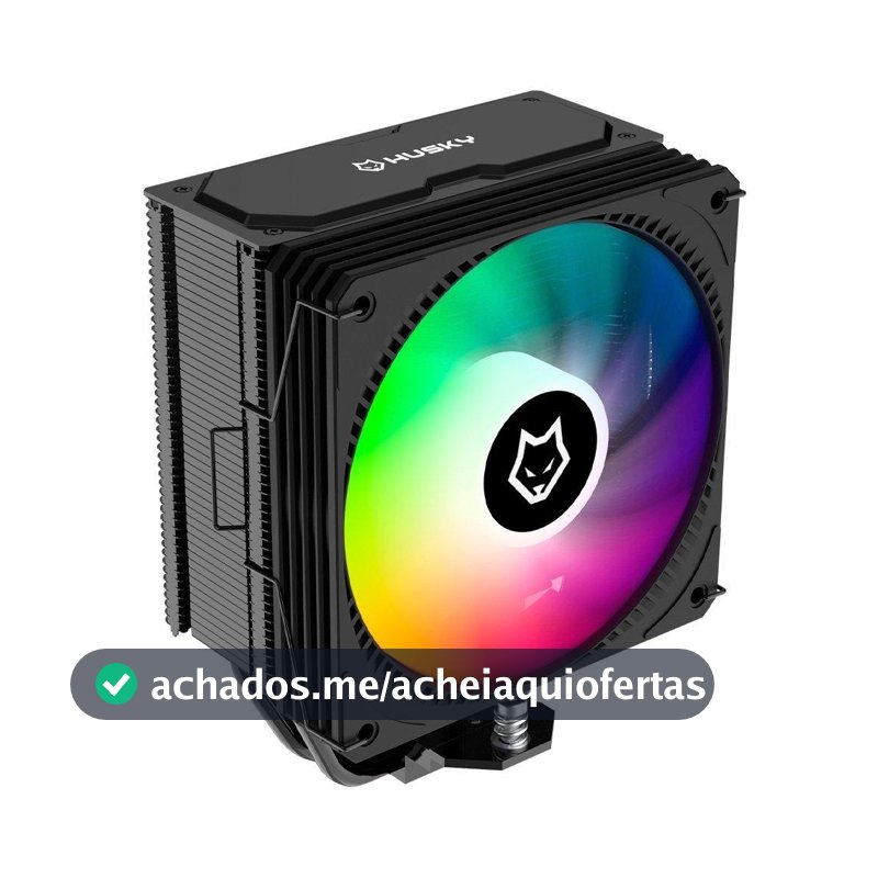 Air Cooler Husky Alisius 200 ARGB 120MM 220W AMD Intel