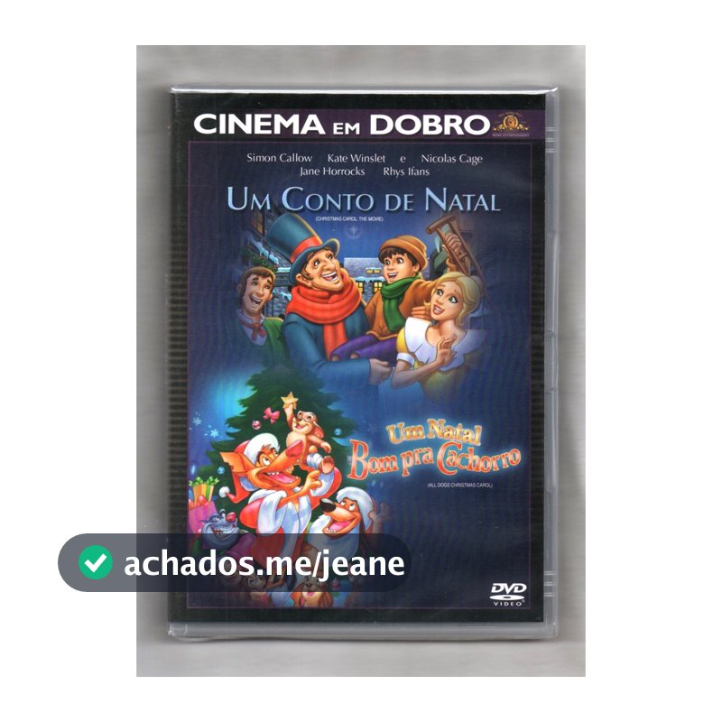 Um Conto de Natal e Um Natal bom pra Cachorro DVD