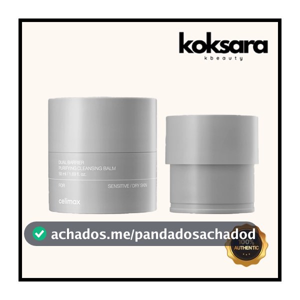 Celimax Dual Barrier Purifying Cleansing Balm (Main Product 50ml + Refill 50ml)