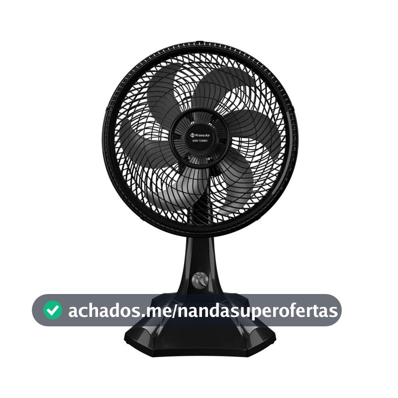 Ventilador de Mesa Prime Air Maxx Force 6 pás 60W AVTE01