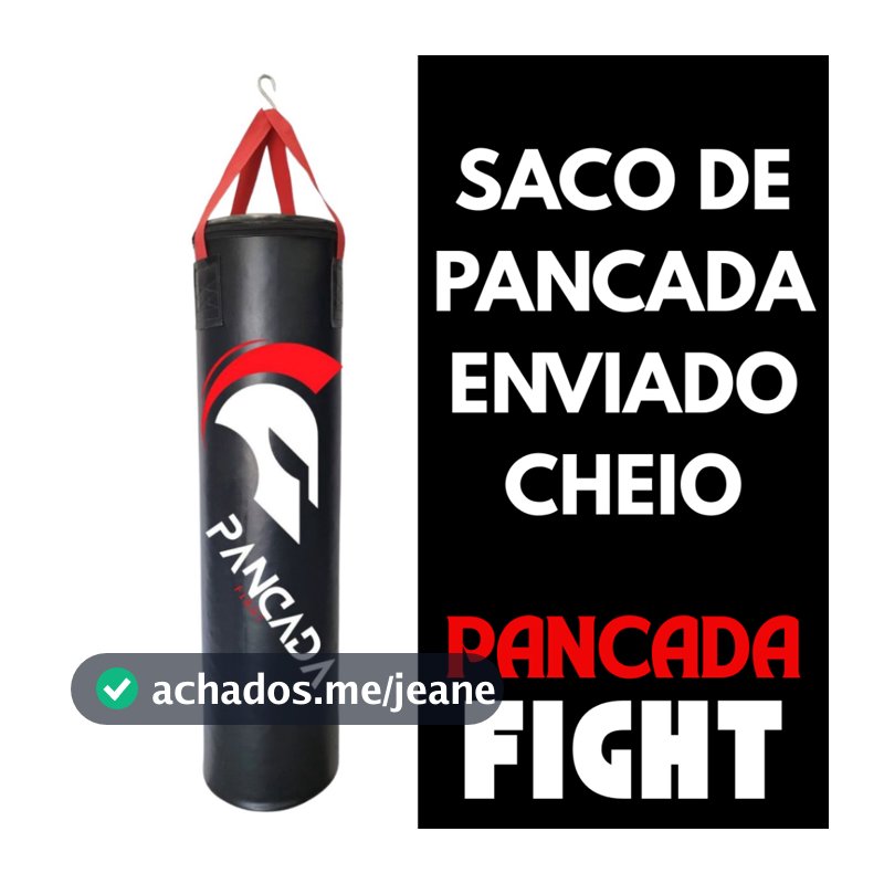 Saco de Pancada Boxe 70X100 CHEIO - Preço de Fábrica