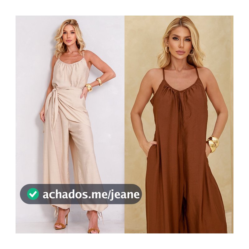Macacão Aladim Multiformas com Pareô Feminino Tecido Glow Leve e Sofisticado