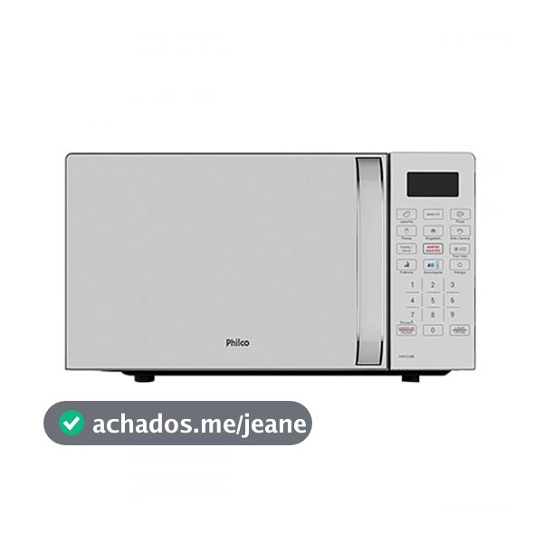 Micro-ondas PMO23BB 20 Litros 1100W Com Prato Philco