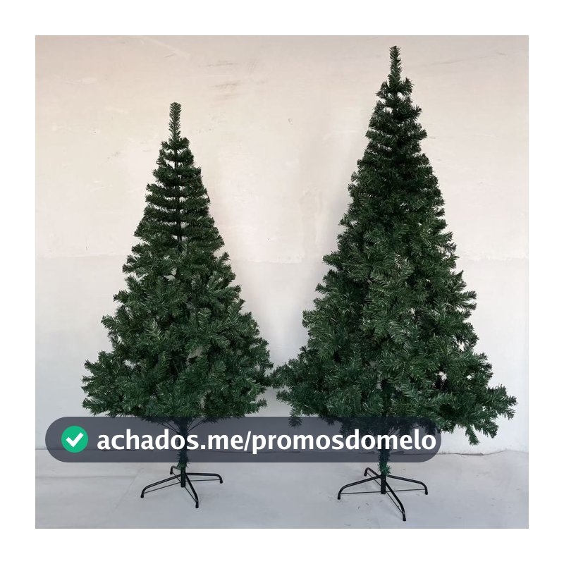 Árvore de Natal 2,40m 1450Galhos / 3,00m 1750Galhos