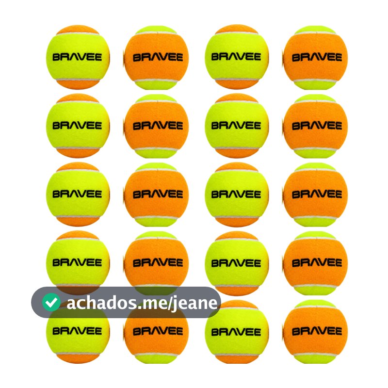BOLINHA BEACH TENNIS OFICIAL BRAVEE - KIT 160UN