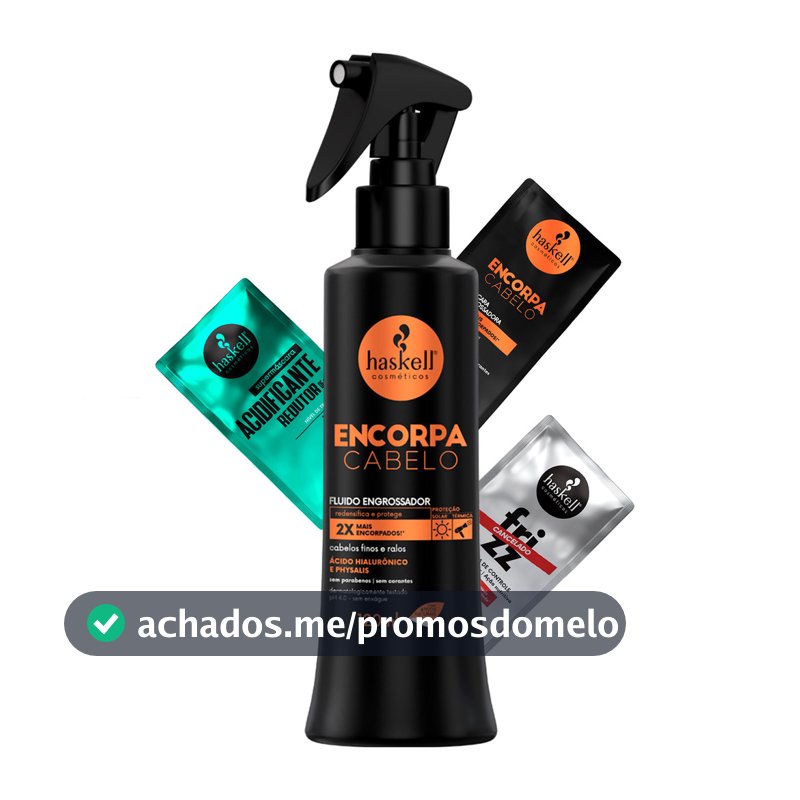 Fluido Finalizador Haskell Encorpa Cabelo 120ml