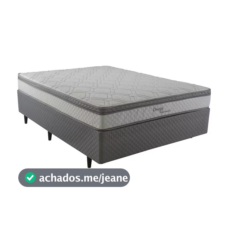 Cama Box Casal Omega Molas Ensacadas Herval