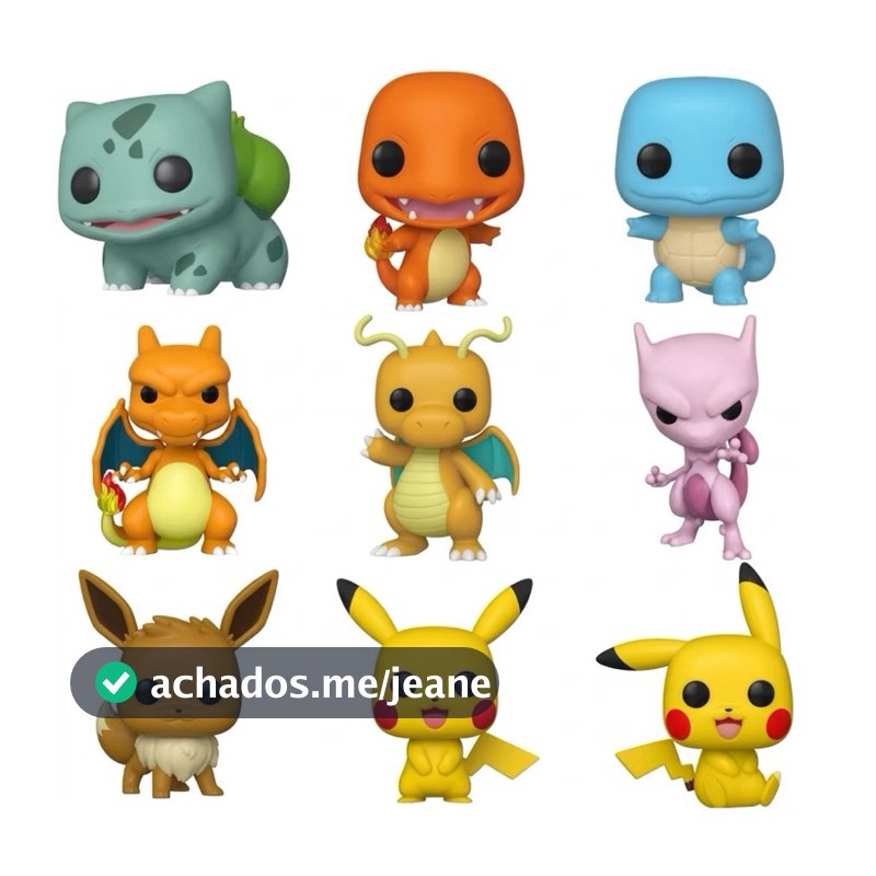 Bonecos Colecionáveis Pokémon | Figuras Anime com Caixa