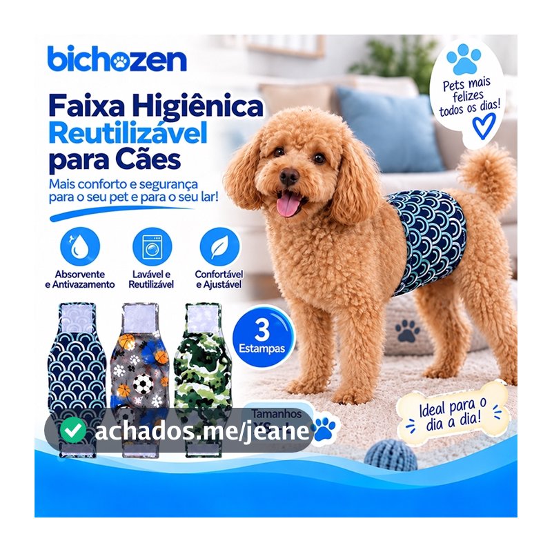 Fralda Masculina Para Barriga De Cachorro , Reutilizável Fraldas Laváveis Ecológicas Animais De Estimação