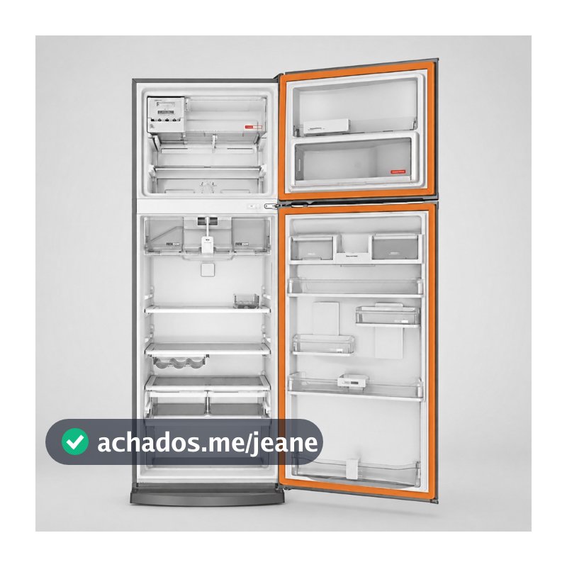 Jogo Borracha Para Geladeira Electrolux Dc49a Dw48x Dfw48 68x125 | 68x48