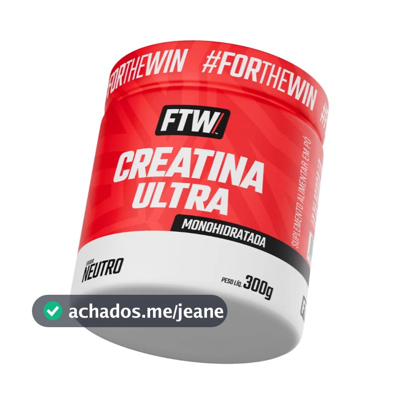 Creatina Ultra Pote 300g - FTW
