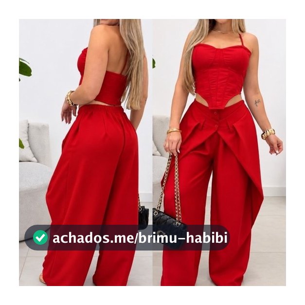 Conjunto feminino de cos duplo para mulheres empoderadas conjunto estiloso