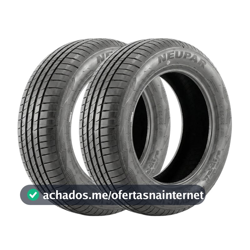 Kit 2 Pneus 185/60 R15 Neupar EcoSync V7 84H Aro 15 Novo