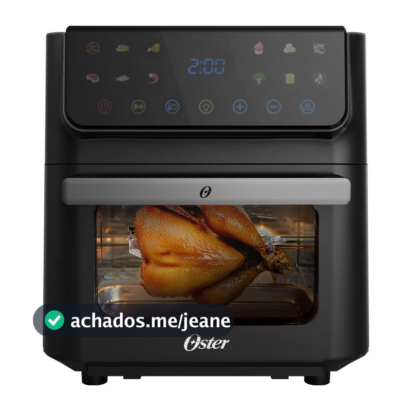 Fritadeira Oven Fryer 12L Oster Multi Touch 3 em 1