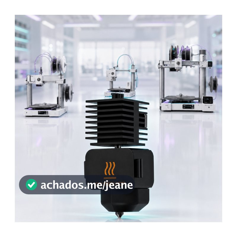 Hotend A1 A1 Mini A2L 0,2 0,4 0,6 0,8 Kit Completo  para Impressora 3D Bico com rosca