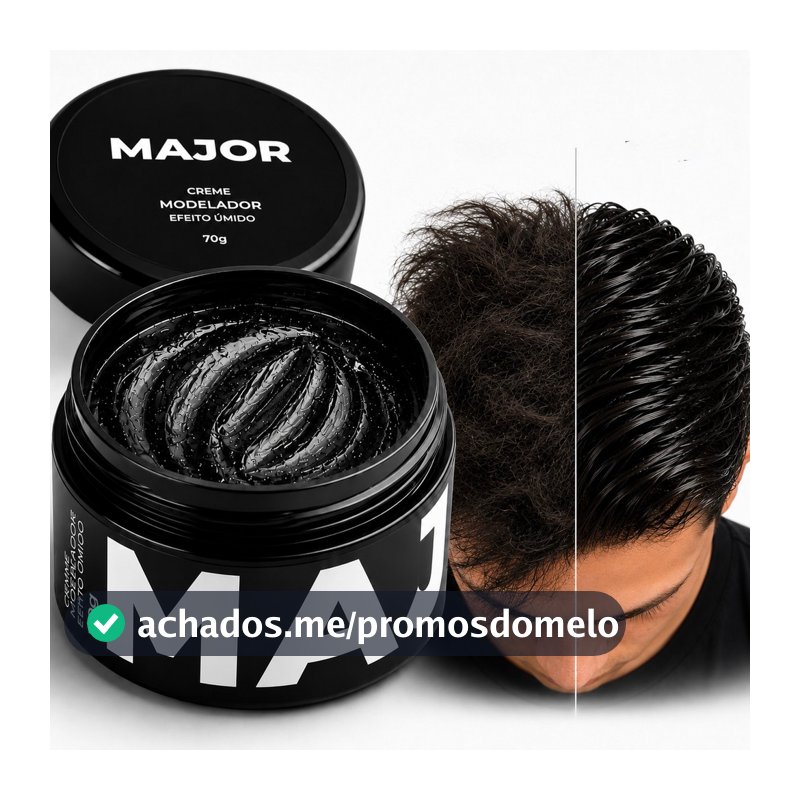 Pomada Modeladora Cabelo Masculino Profissional - Major