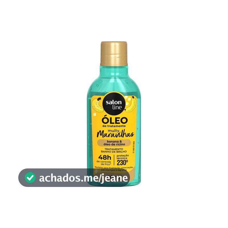 Óleo de Tratamento Banana Cachos dos Sonhos Multy Maravilhas 50ml