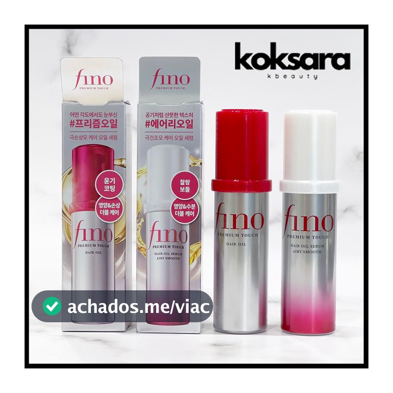 Fino Premium Touch Hair Oil 70ml, Oil Serum Airy Smooth 70ml