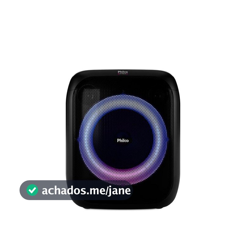 Caixa de Som Philco Extreme Flash Lights 380W PCX4800