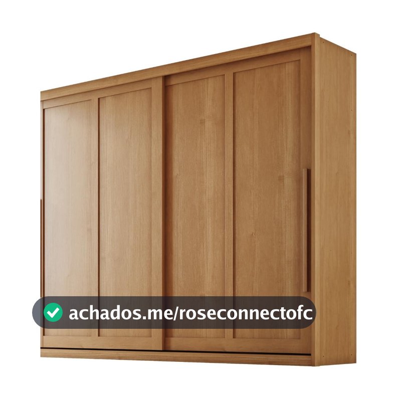 Guarda Roupas Casal 2 Portas de Correr 6 Gavetas Firenze