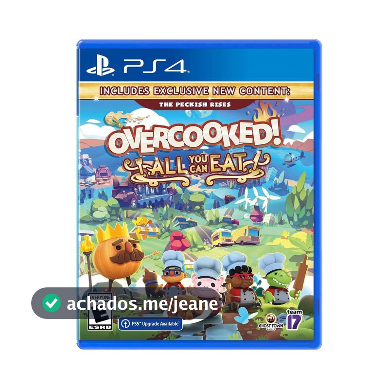 Overcooked All You Can Eat PS4 Midia Fisica