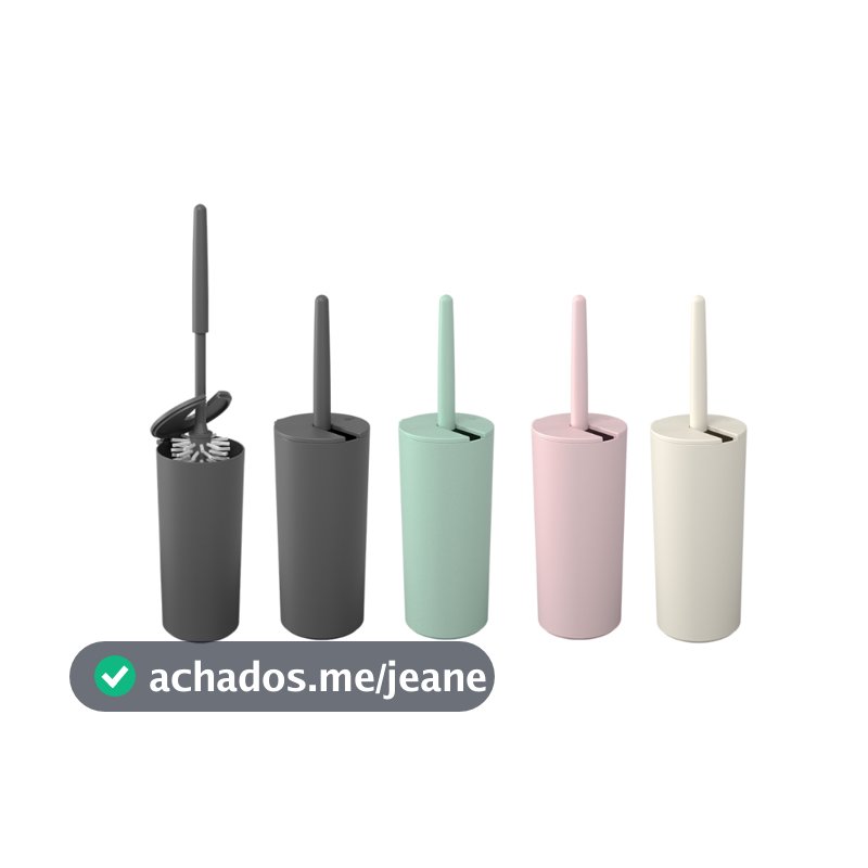 Escovas Sanitárias - Coza Serene - Organização de Banheiro - 5 Cores