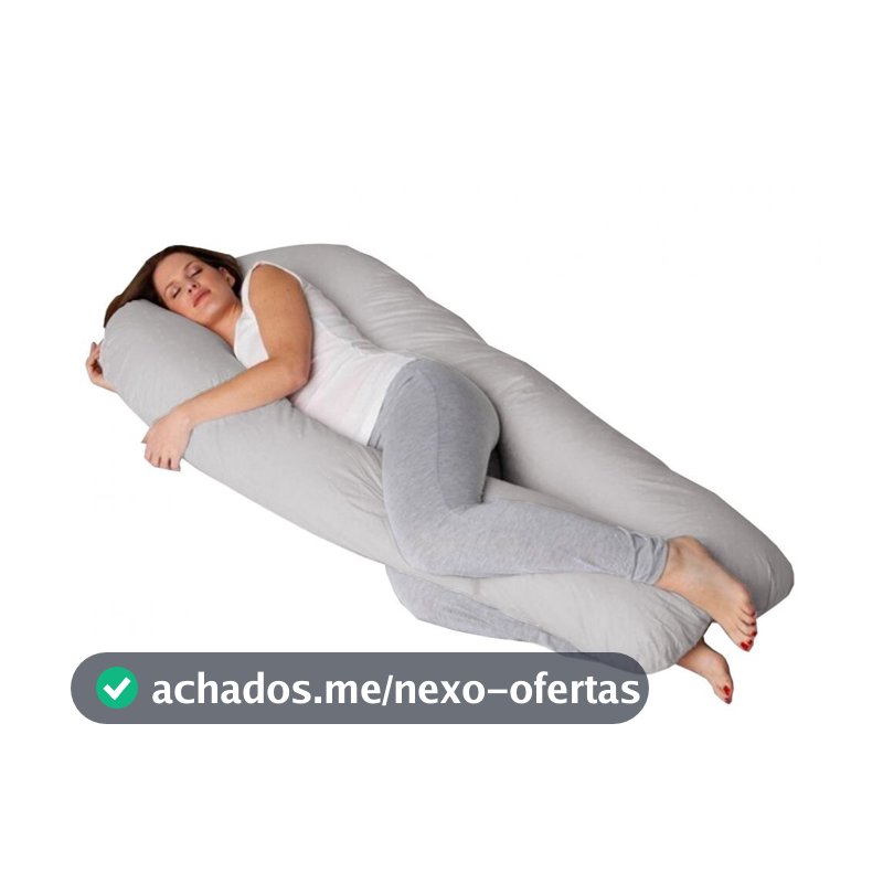 Travesseiro de corpo para Gestante Gravida 1,20x60 micropercal  200 fios Promoção