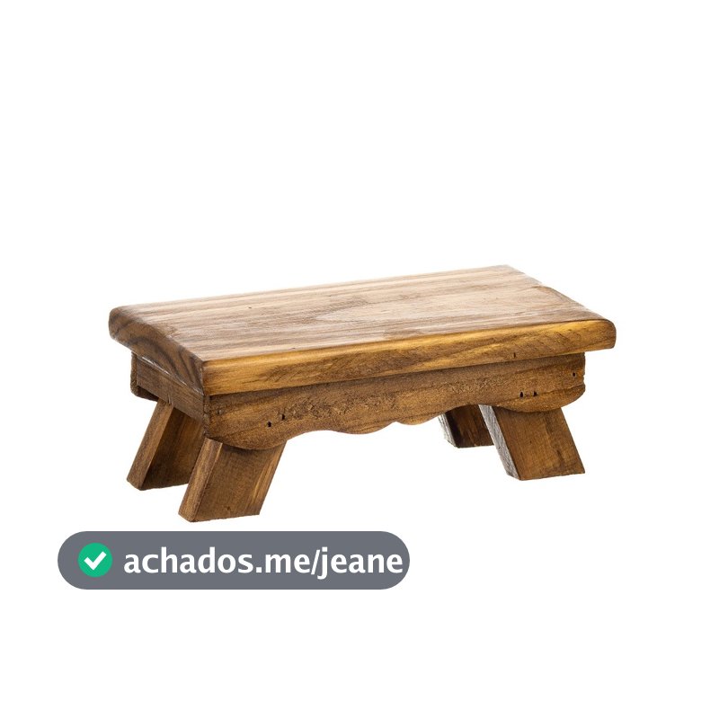 Bandeja Porta Doces Rústica Madeira Pinus Decoração Festas Casa Bandeja Altura P - 24x12 9cm Altura