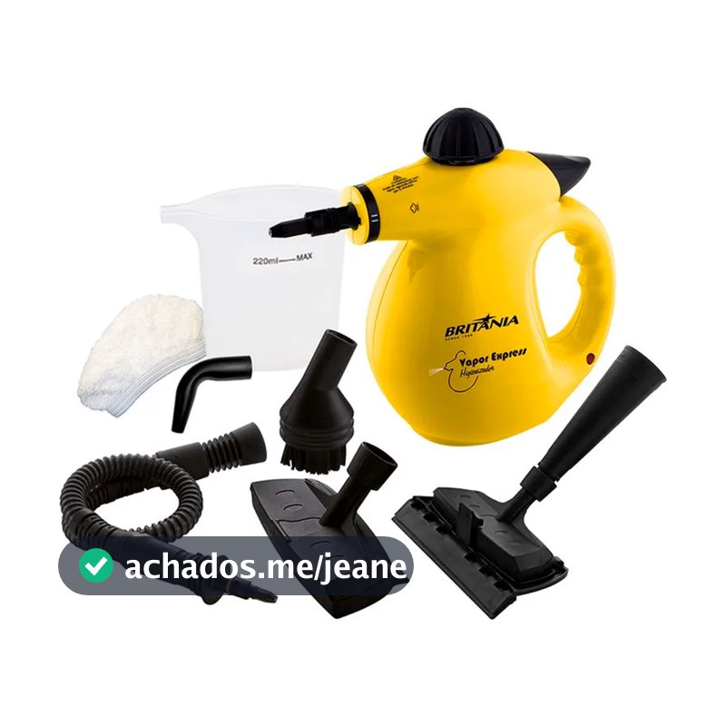 Vaporizador Higienizador Express Amarelo 1000w Britânia